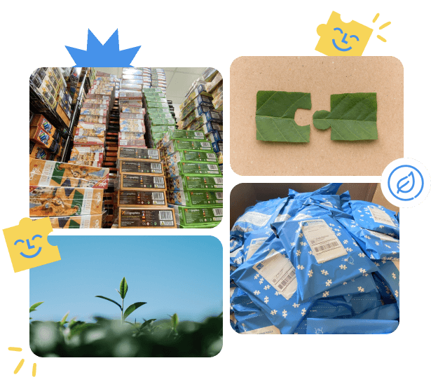 Sustainable puzzle rental